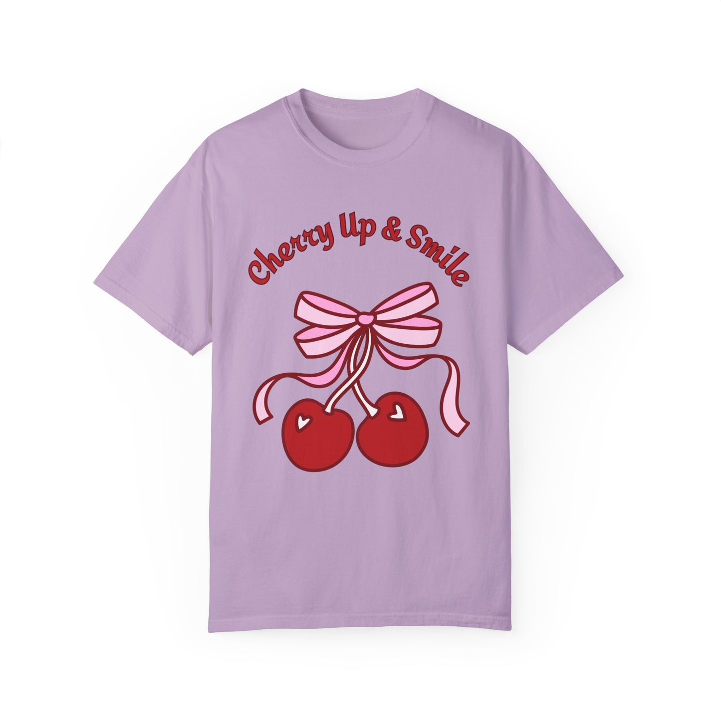 Cherry Up & Smile T shirt