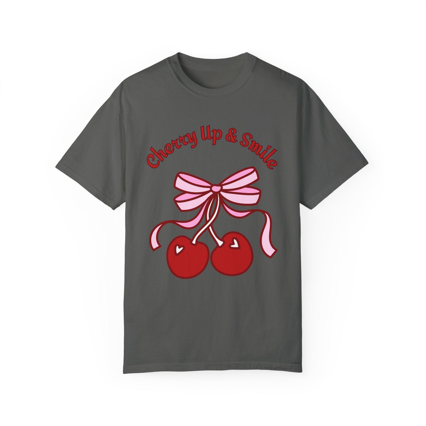 Cherry Up & Smile T shirt