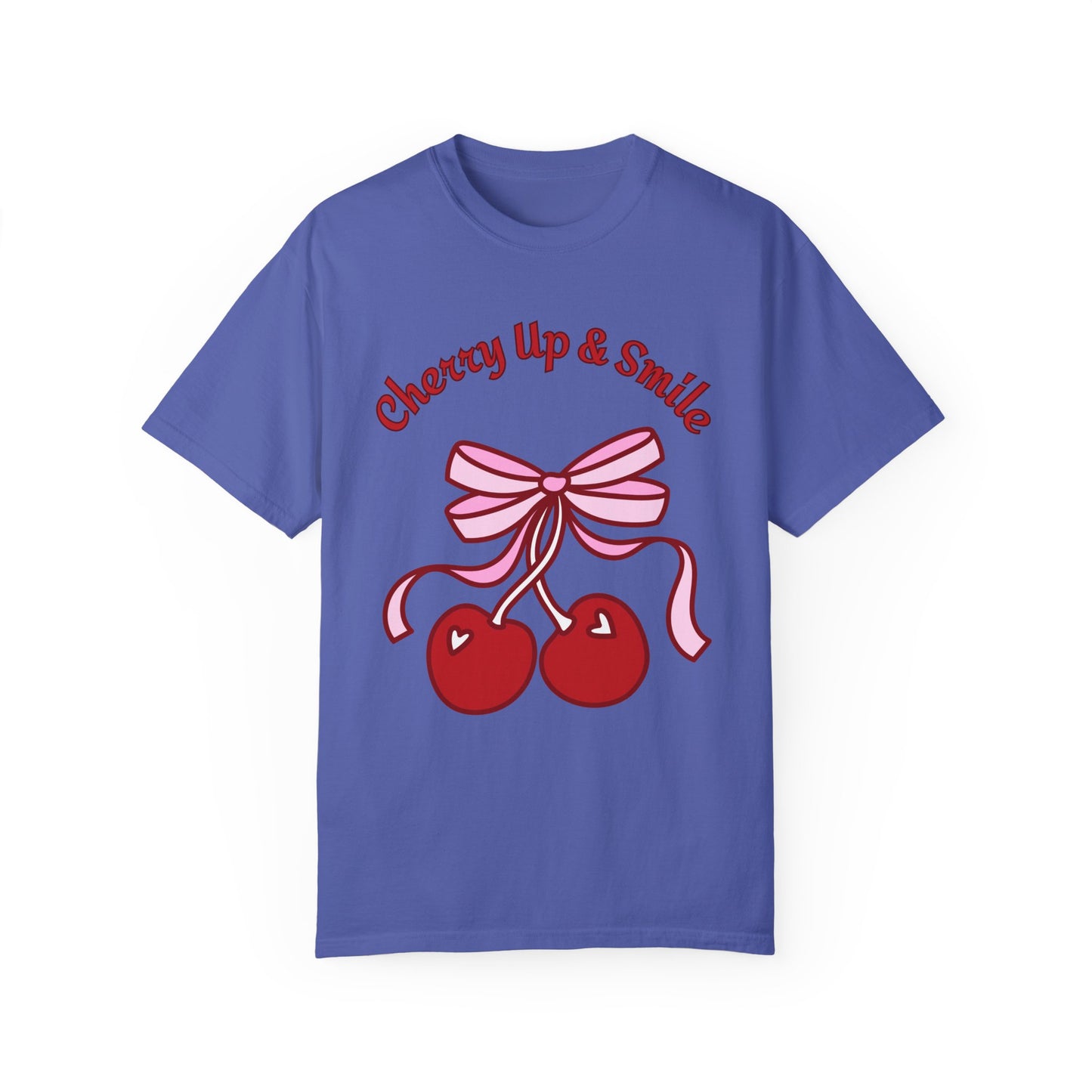 Cherry Up & Smile T shirt