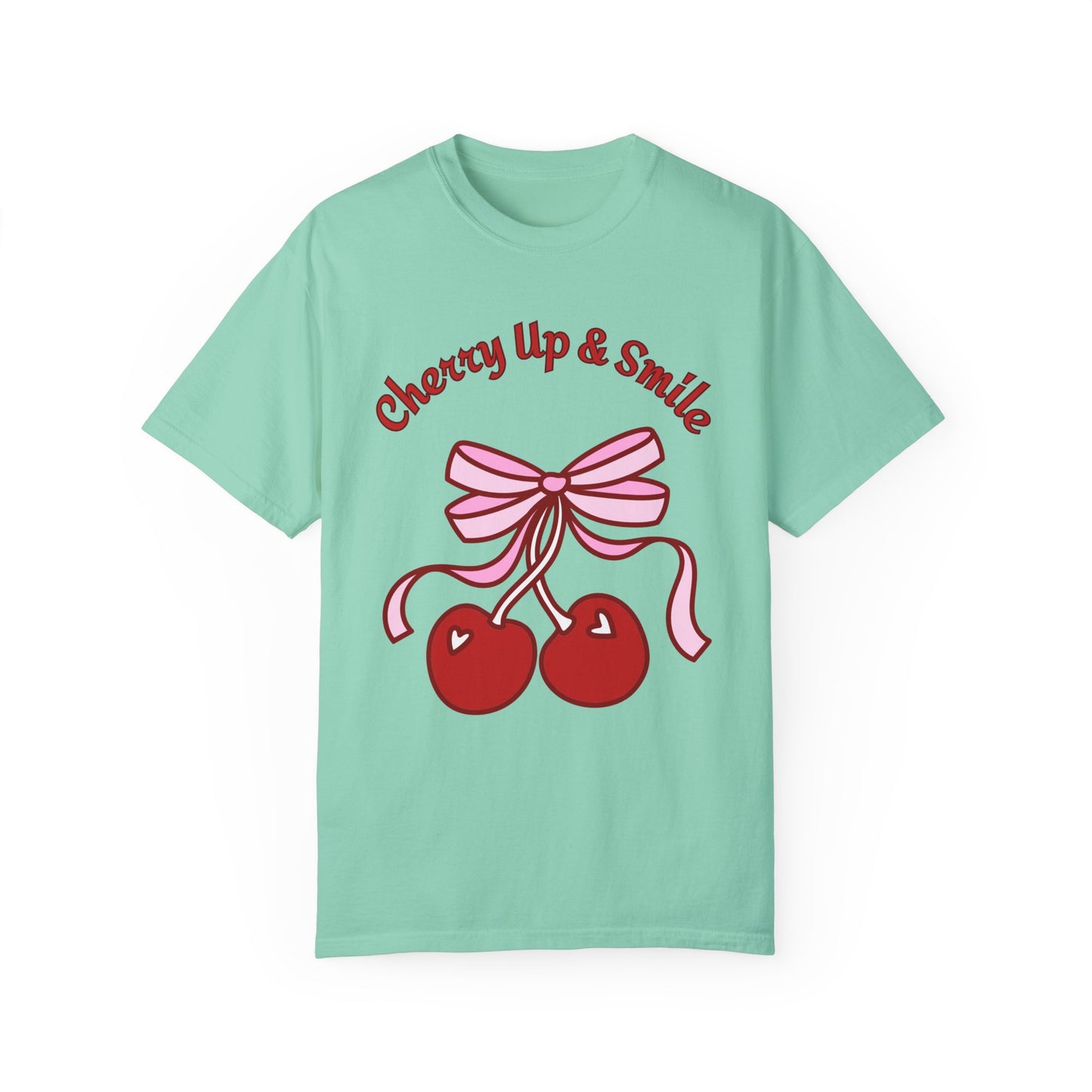 Cherry Up & Smile T shirt