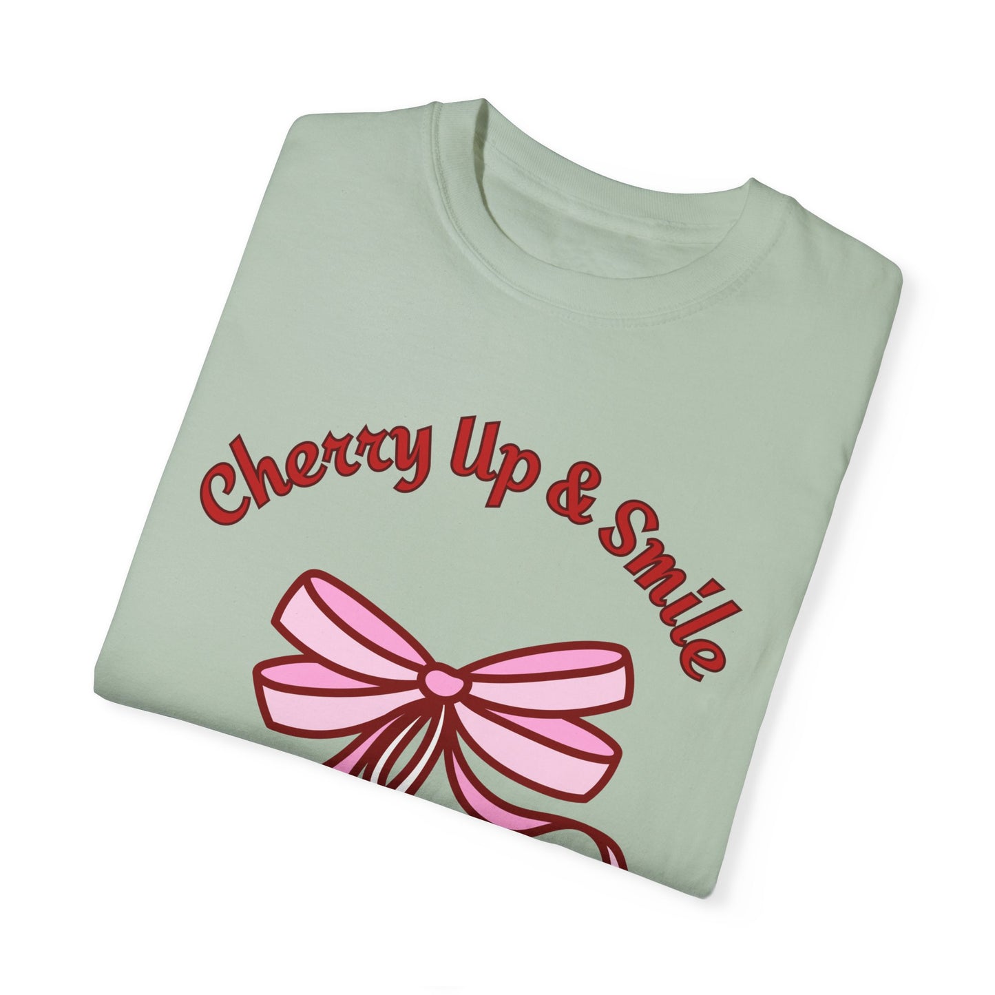 Cherry Up & Smile T shirt