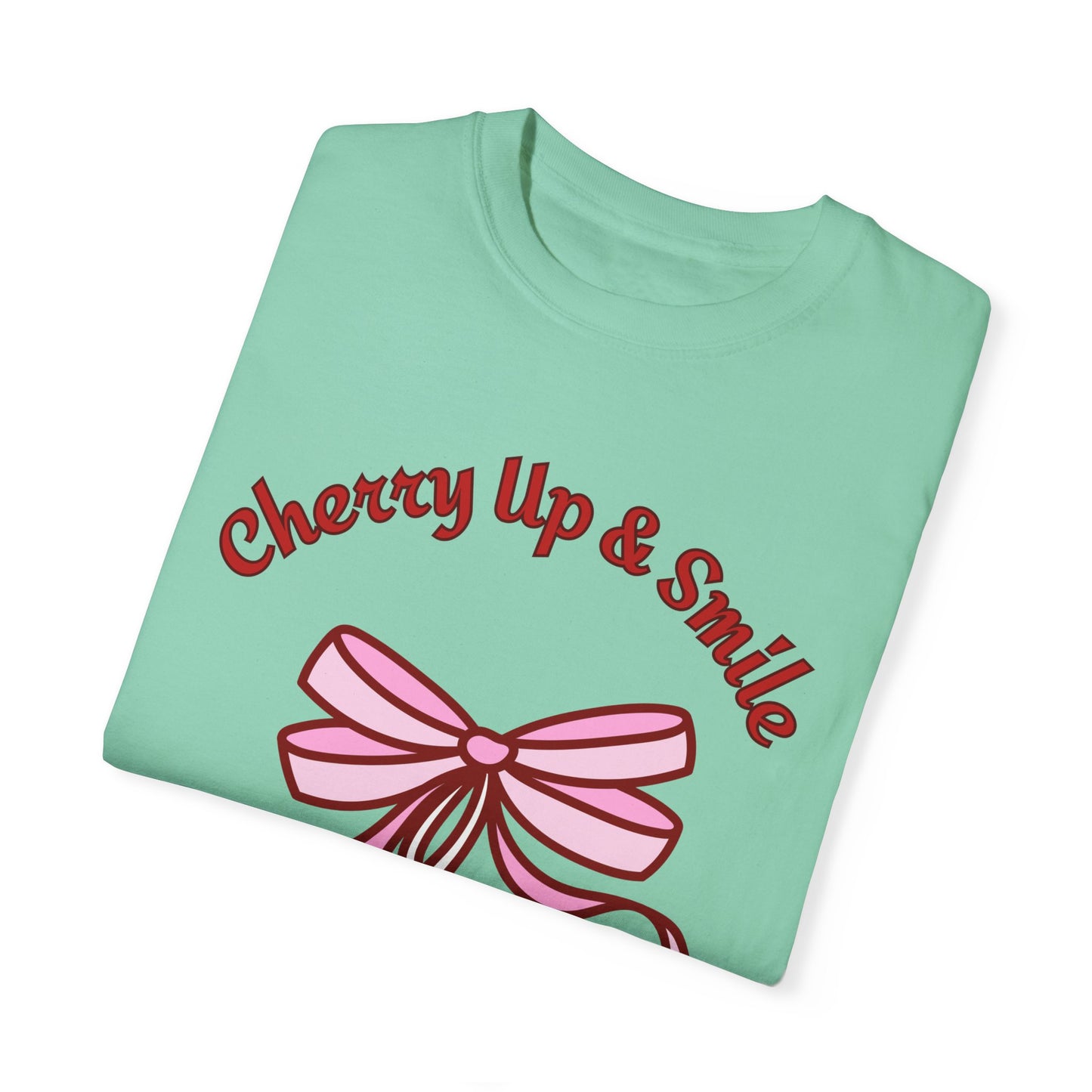 Cherry Up & Smile T shirt