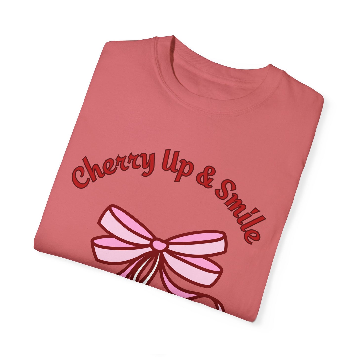 Cherry Up & Smile T shirt