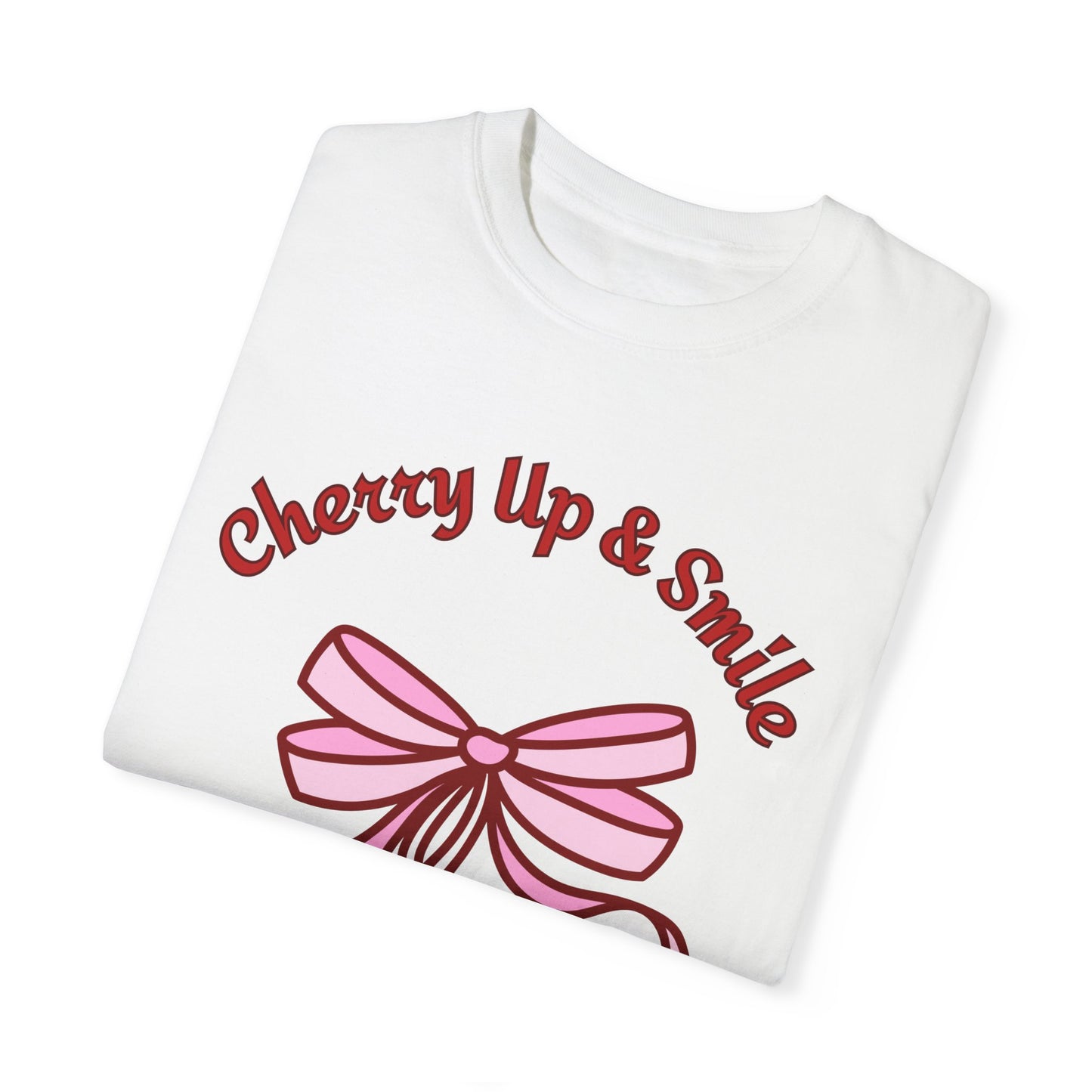 Cherry Up & Smile T shirt