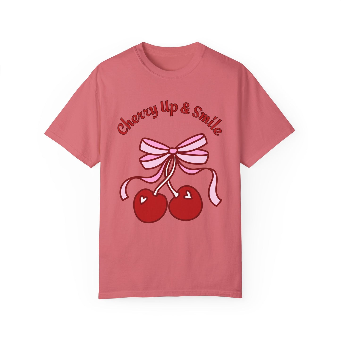 Cherry Up & Smile T shirt