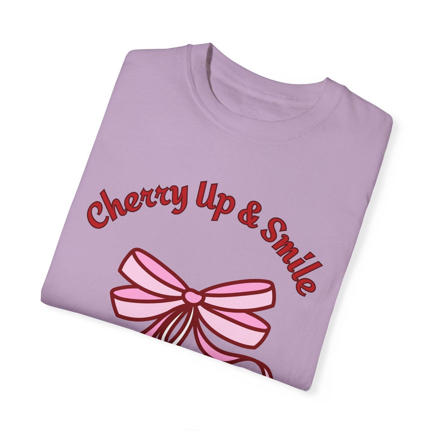 Cherry Up & Smile T shirt