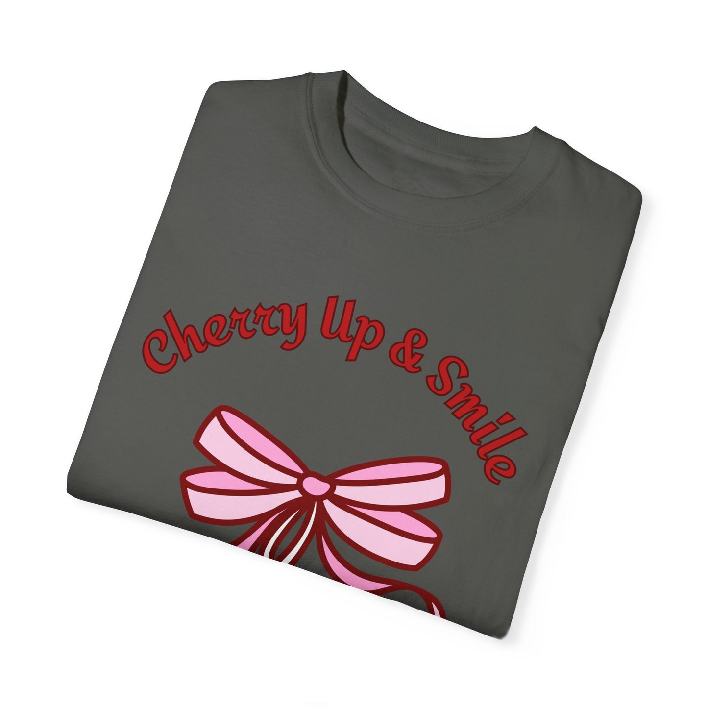 Cherry Up & Smile T shirt