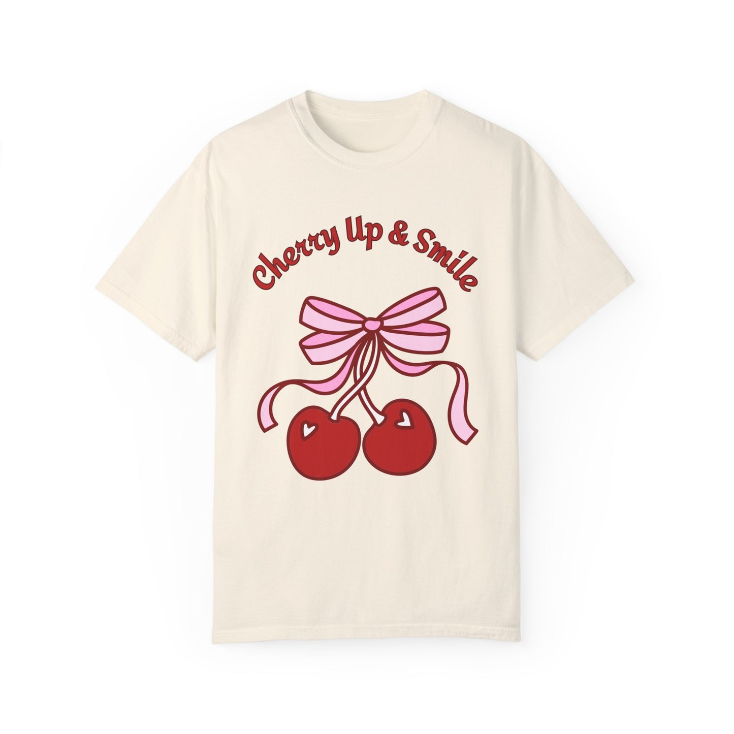 Cherry Up & Smile T shirt